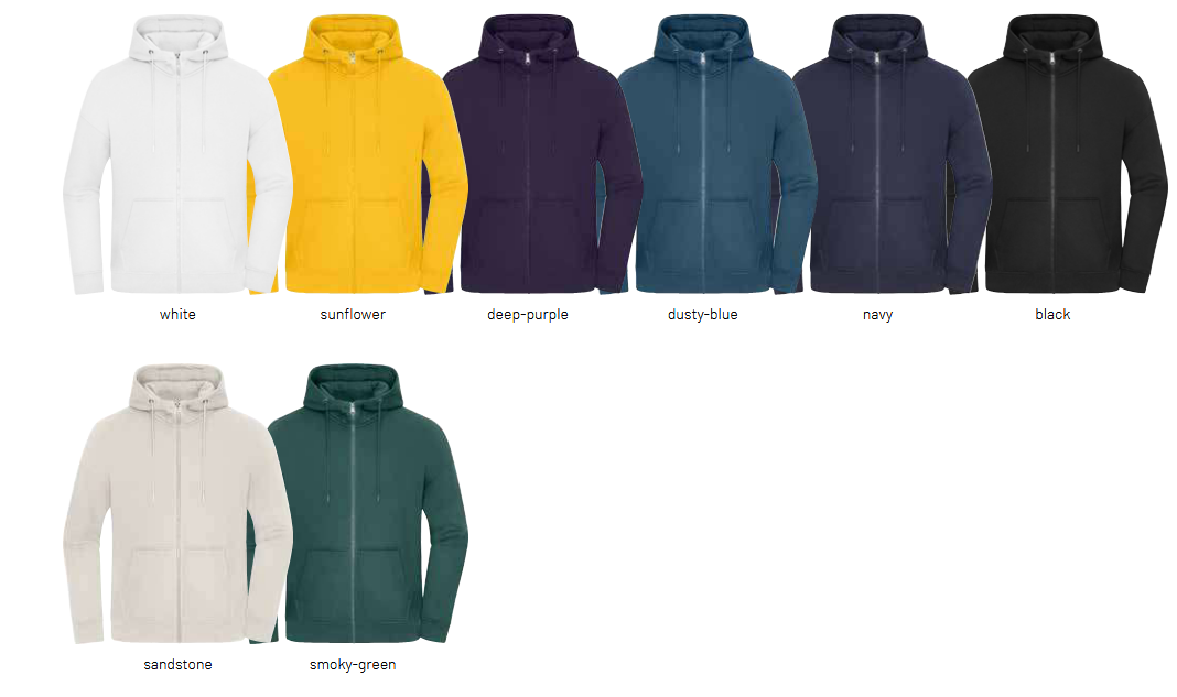 Waschanleitung Workwear Arbeitshosen in 6 Farben individuell bedruckbar 