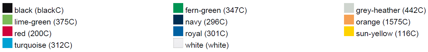 Waschanleitung Workwear Arbeitshosen in 6 Farben individuell bedruckbar 